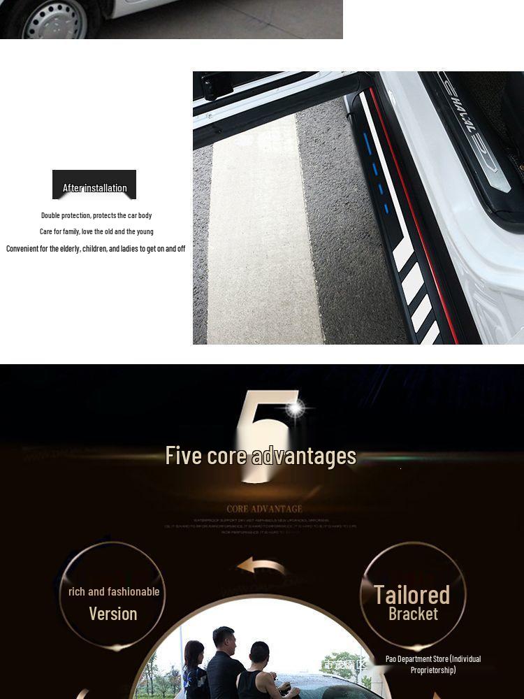 Hongqi HS5 Side Foot Pedals Compatible with 19-23 Models