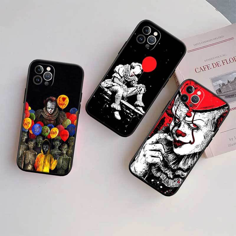 Horror C-Clown Case for Samsung M55 M35 M15 A02 A05S A05 A06 A15 A12 A13 A10 A16 A20 A22 A24 A25 A30 A31 A32 A33 A35 A42 A50