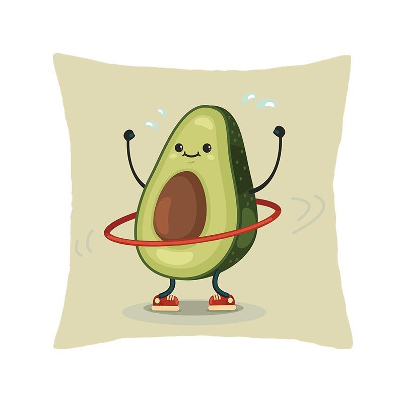 Juste de coussin de luxe avec imprimé animal de dessin animé, petit tigre mignon, taie d'oreiller, décoration d'intérieur, bureau, canapé, voiture