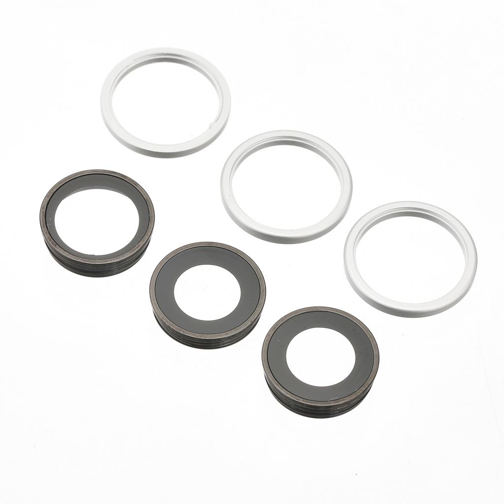 Für iPhone 17 Pro Max OEM Rückkamera-Objektivringabdeckung mit Glaslinse (ohne Logo)