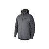 Therma Logo Print Windproof Warm Hooded Jacket Men Jackets Grey AT3918-021