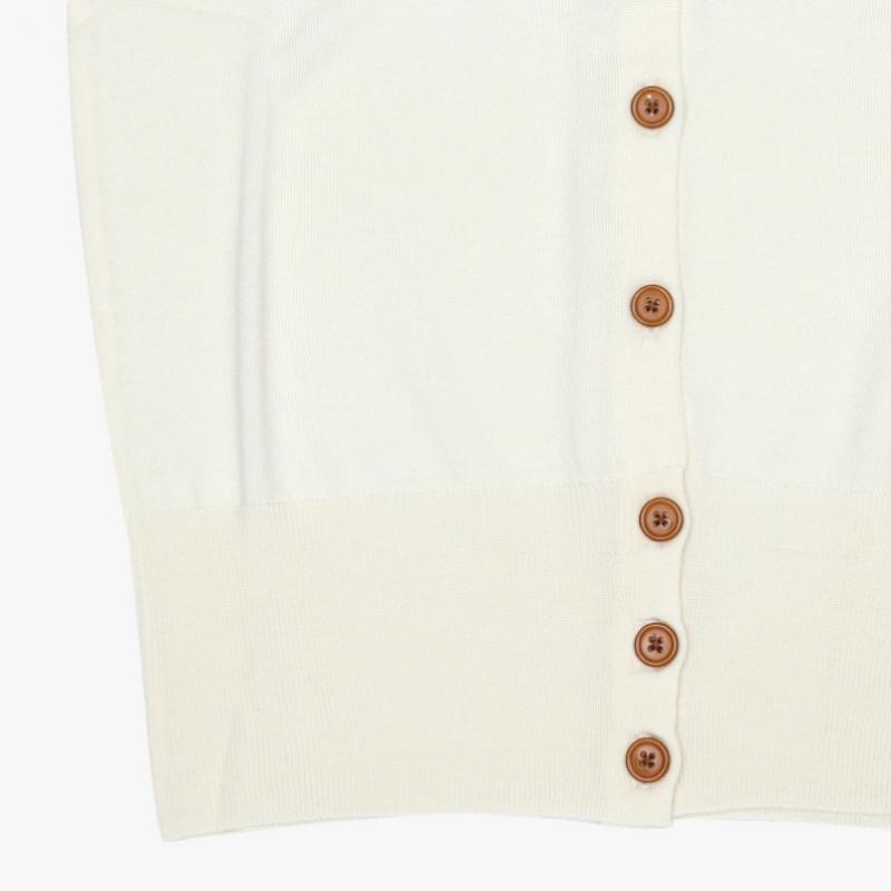 Vivienne WeStwood Women S Cardigan Wool Silk Bear Orb Logo 1803002p Y001a A408