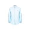 Polo Logo Embroidered Shirt Men Shirts Blue 710829473-001