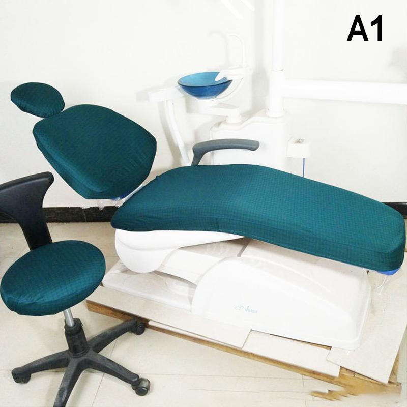 1 Satz Zahnarztstuhlbezug Einheit Stoff Sitz Elastischer Schutzbezug Zahnarztausrüstung Zahnarzt Zahnmedizin Labor