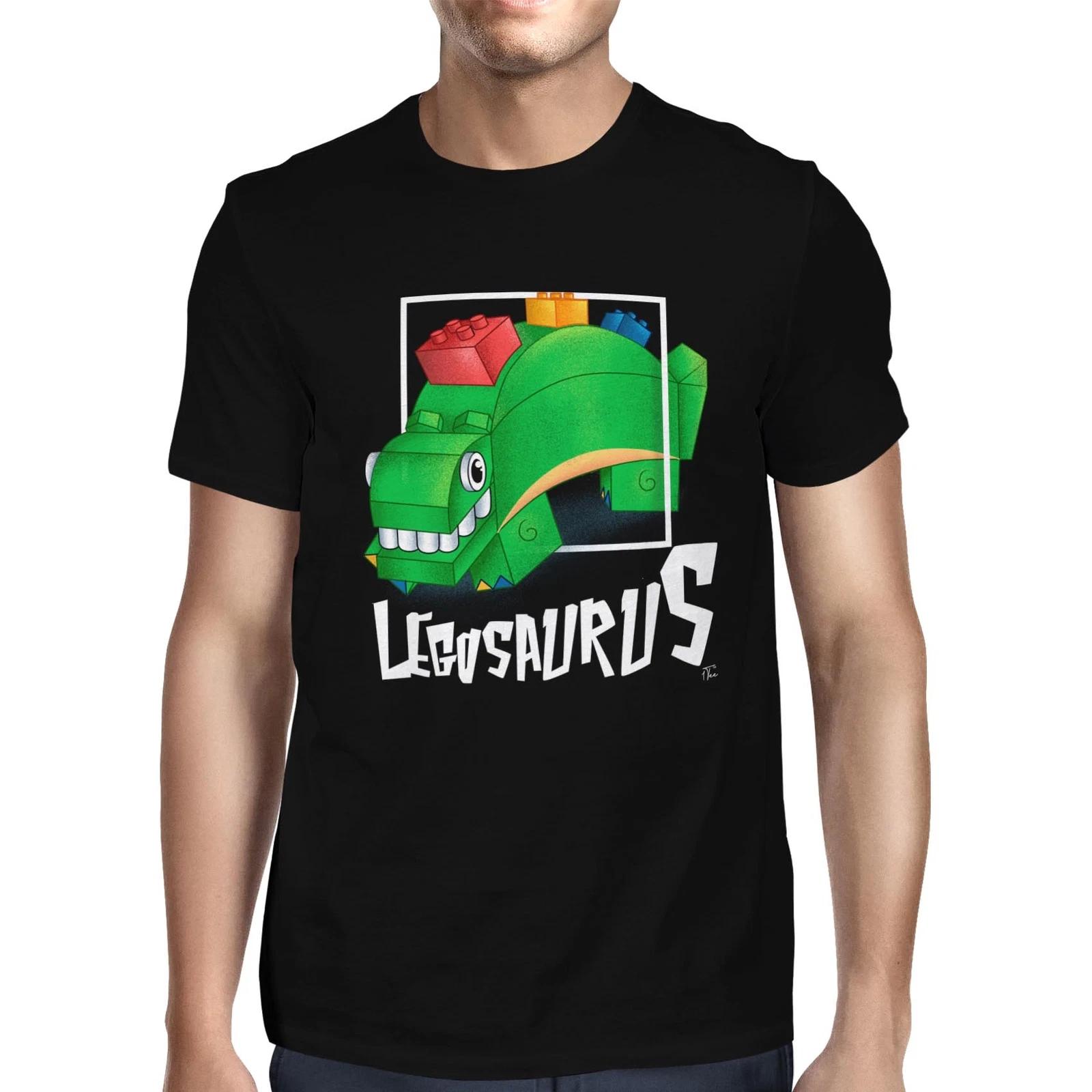 1Tee Mens LegosaurusDinosaur T-Shirt XXXL