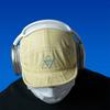 Spring And Summer American Retro Embroidery Triangle Letter Baseball Hat Men'S And Women'S Sunshade Flat Brim Niche Cap