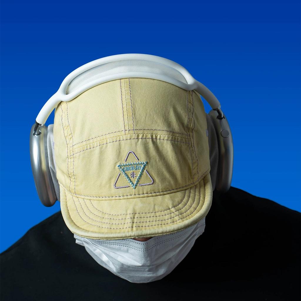 Spring And Summer American Retro Embroidery Triangle Letter Baseball Hat Men'S And Women'S Sunshade Flat Brim Niche Cap