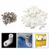 10Set Pcb Type Mounting Feet With Screws For Motherboard Fixed Host Fixing Feet L Right Angle Bracket Fixing Feet Fittings