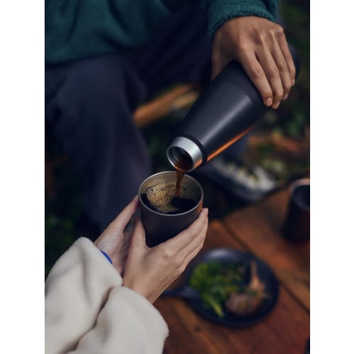 KINTO Trail Tumbler, 580ml, White, Double-walled Vacuum Wall, Insulates Hot and Cold Drinks, 2021