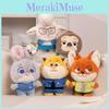Zootropolis Nick Judith Plush Keychain Backpack Bag Pendant Doll Movie Gift Fan