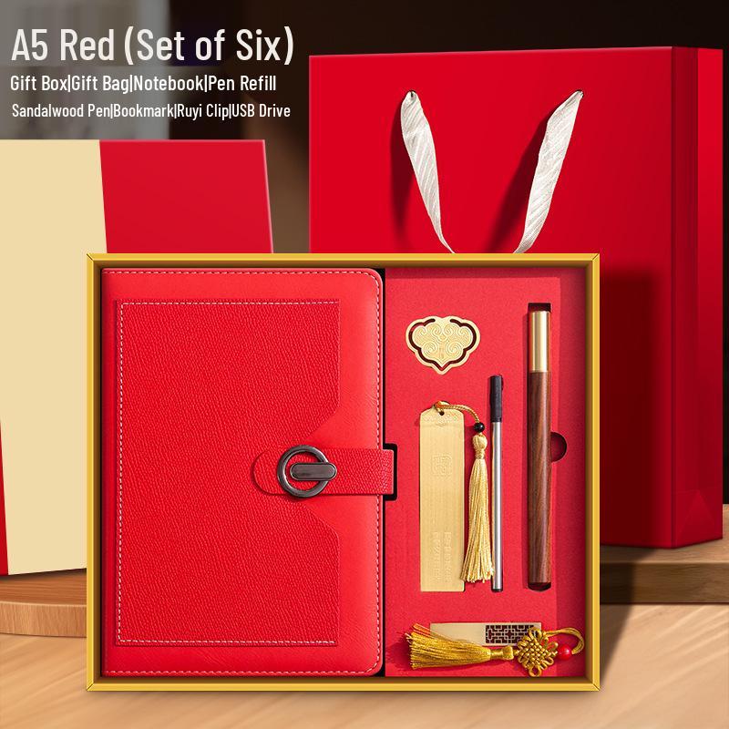 Luxury Custom Notebook Gift Set for Teachers - Practical and Elegant Souvenir