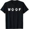 Women Tshirt Woof Dog Lover Statement Gift Quality Fabric Selection Breathable and Refreshing Young People's