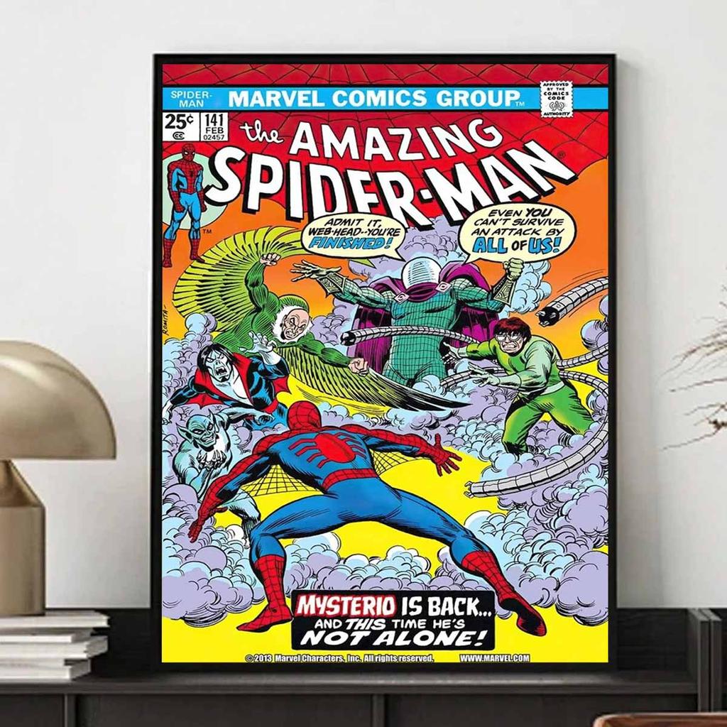 Full Round Diamond Painting Spider-man Battles The Villain Art Rhinestone Picture Mosaic DIY 5D Cross Stitch Embroidery Home Decoration