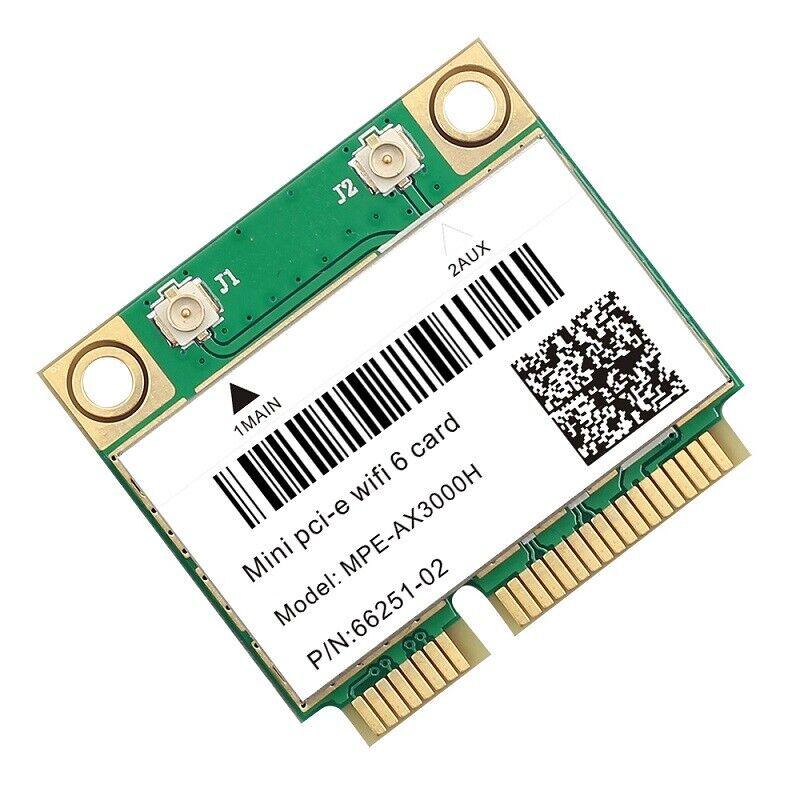 MPE - AX3000H WiFi 6 Half Mini PCIe, 2.4G/5Ghz Dual - Band, Bluetooth Adapter
