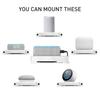 1/2pcs Speaker Wall Mount Stand Integelligent Speaker Bracket with Cable Management for  Echo Dot 4/3/2/1 Generation