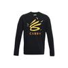 Under Armour Curry X Sesame Street Big Bird Graphic Fleece Pullover Hoodie Men Tops Black 1369617-001