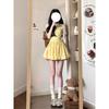 Unique Bud Skirt Women's Summer Wear Pinch Waist Small Man Thin Bow Sweet Dress