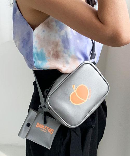 B Able Two Peach Mini Bag (Silver)