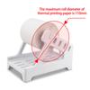 Thermal Label Holder For 4x6 Shipping Printer Labels Desktop Thermal Printer Compatible Easy Load and Dispense