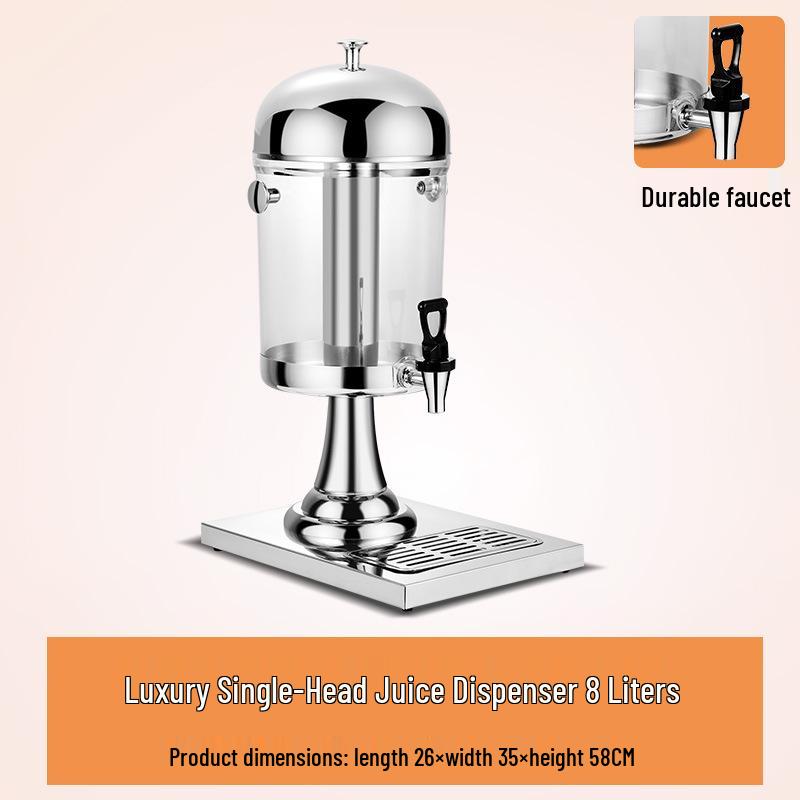 

Диспенсер для сока из нержавеющей стали в западном стиле – Одно-, двух- или трехголовочная машина самообслуживания для холодных напитков