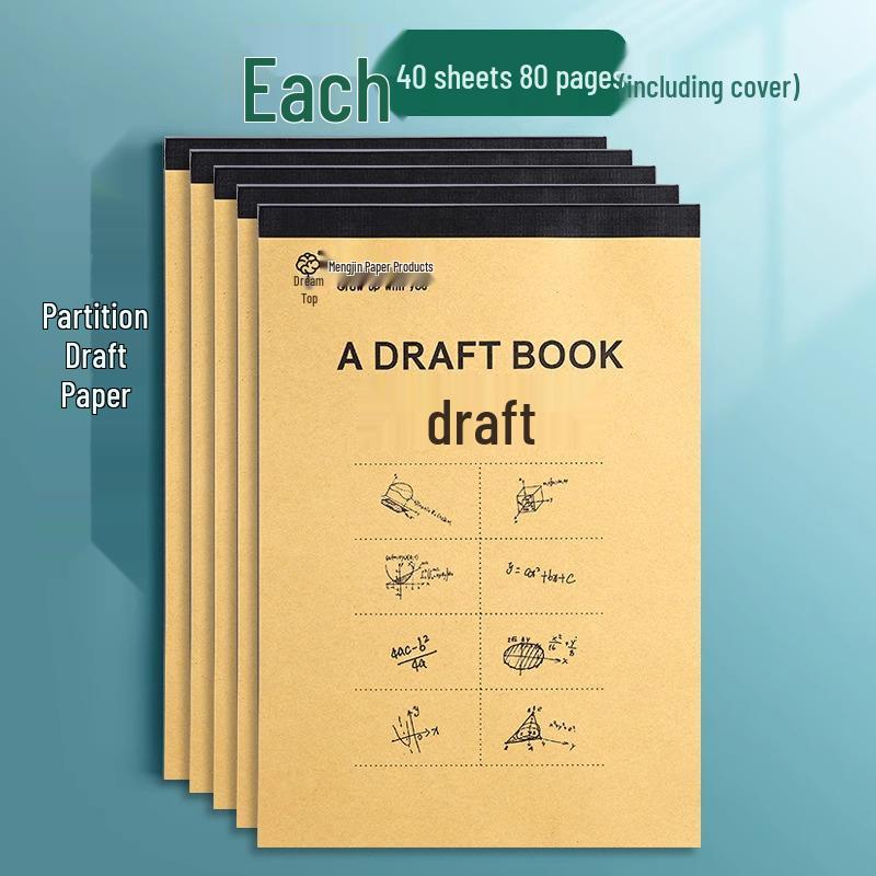 Exklusiv für Neueinsteiger: 5er-Set Entwurfshefte für Mathematik in der Grund- und Unterstufe.