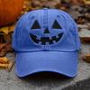 UV Protection Embroidered Pumpkin Hat Breathable Sunshade Cap Fashion Halloween Baseball Cap  Party