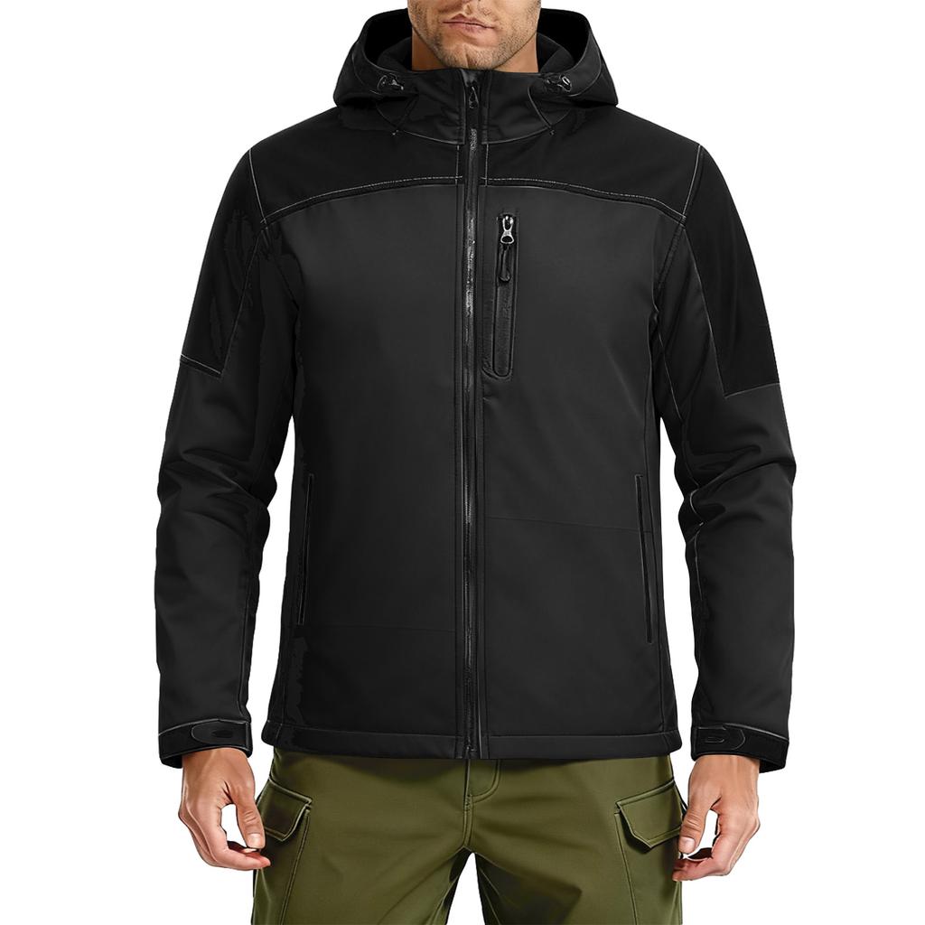 Men's Winter Colorblock Jackets Men's Fashion Trend Jackets Breathable Windproof Jackets Outdoor Sports Jackets