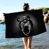 A-N-Nirvana-Rock Band Asciugamano da Bagno Microfibra Morbido Assorbente Traspirante Per Ragazza Bambini Decorativo Cartone Animato Asciugamano da Spiaggia