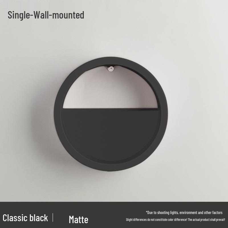 Nordic Wall-Mounted Round Pothos Planter: Creative Green Plant Decor & Fish Tank for Living Room