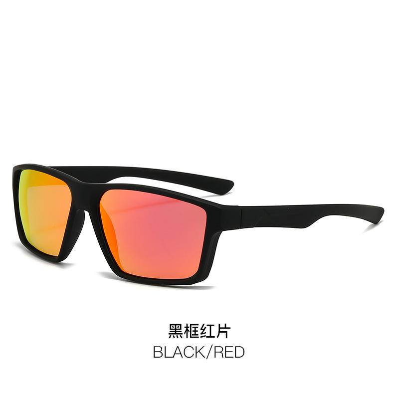 Sport Polarisert Solbriller, Fargerike Løpesolbriller, Utendørs Kjøre Sykkelbriller 3060