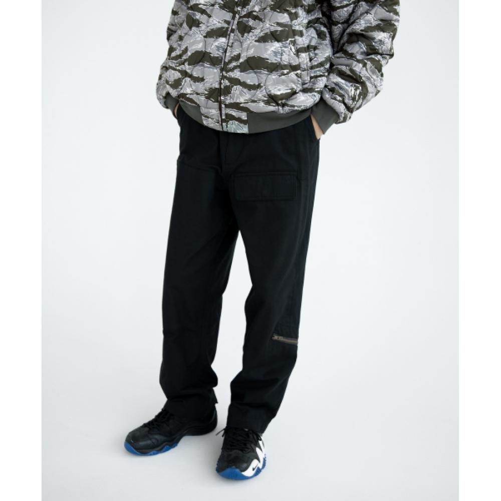 Thisisneverthat Quilted Hooded Jacket Olive