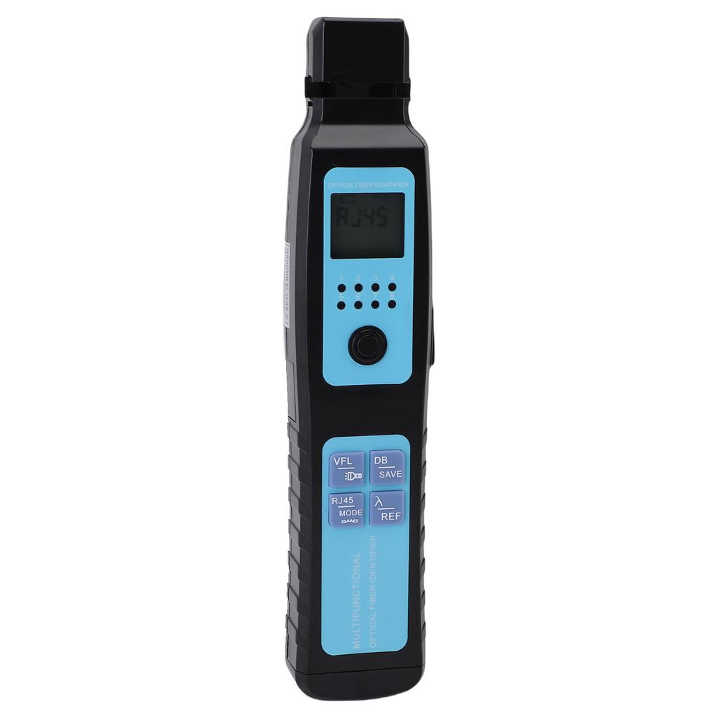 Glasfaser-Identifikator 850nm bis 1650nm Einfach-Klemmtyp Eingebauter 10KM VFL Glasfaser-Leistungsmesser FTTH Werkzeug