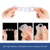 1Pair Toes Separator Suitable Bunion Corrector Material Soft Gel Straightener Spacers