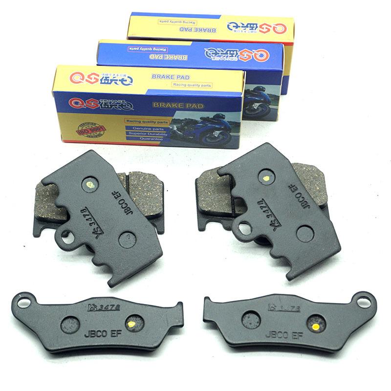 Motorcycle Front Rear Brake Pads for BMW R1150GS Adventure/Evo 2001 2002-2005 System/ABS R1150RT Integral ABS 2000-2006 R1150