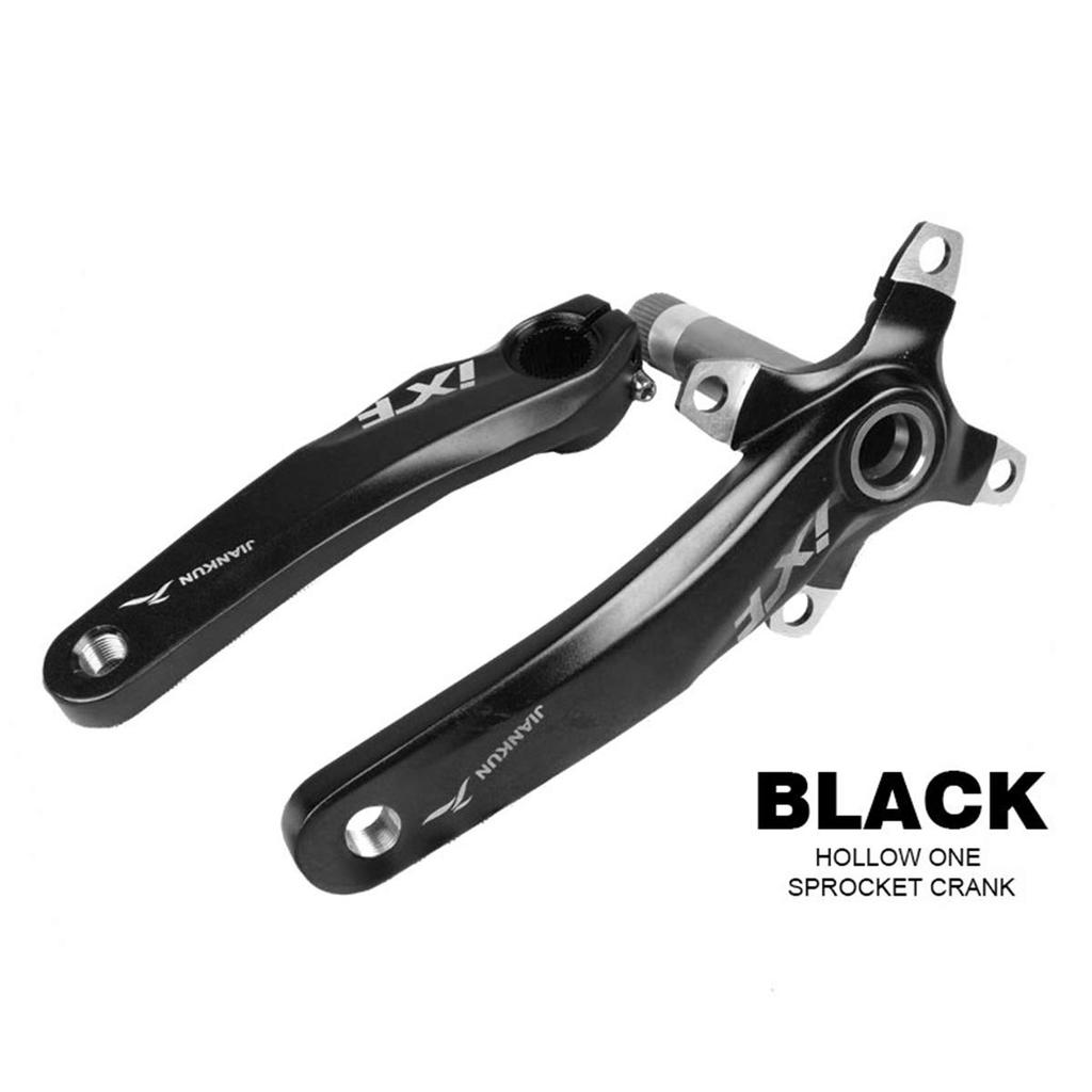 JPFASHIONING Bicycle Crankset Mountain Bike Crank Arm Set 170mm 104 BCD with Chainring Bolts for MTB BMX Road Bike Compatible with Shimano, FSA, Gaint