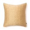 Francfranc Solid Gathered Cushion Cover, 45cm X 45cm, Yellow (B095) - Perfect for Interior Decoration, Housewarmings, or As a Gift.