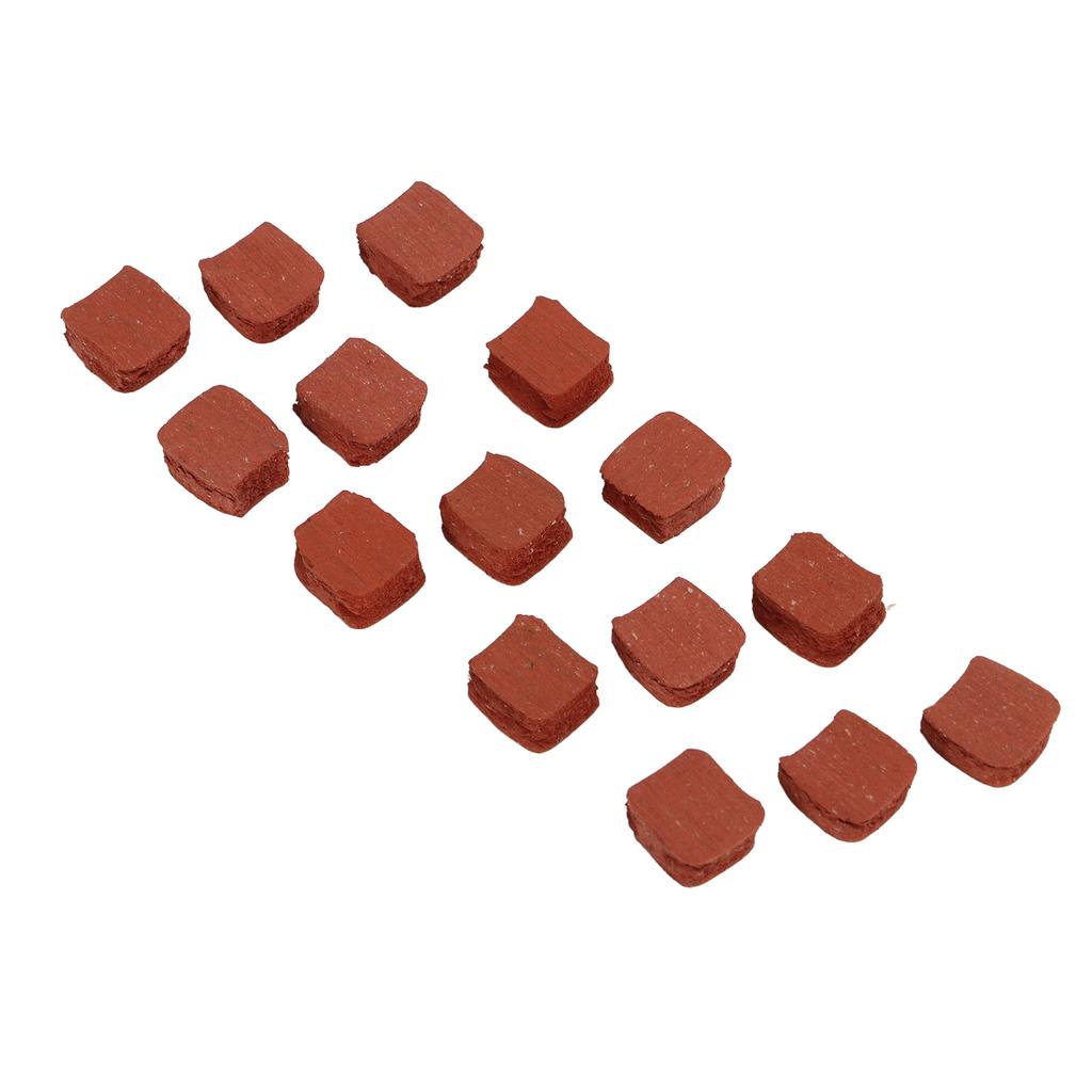 15PCS Motorized Bicycle Engine Clutch Pads 15PCS Square Shape Fit For 49cc To 80cc Motorized Bicycle Engine