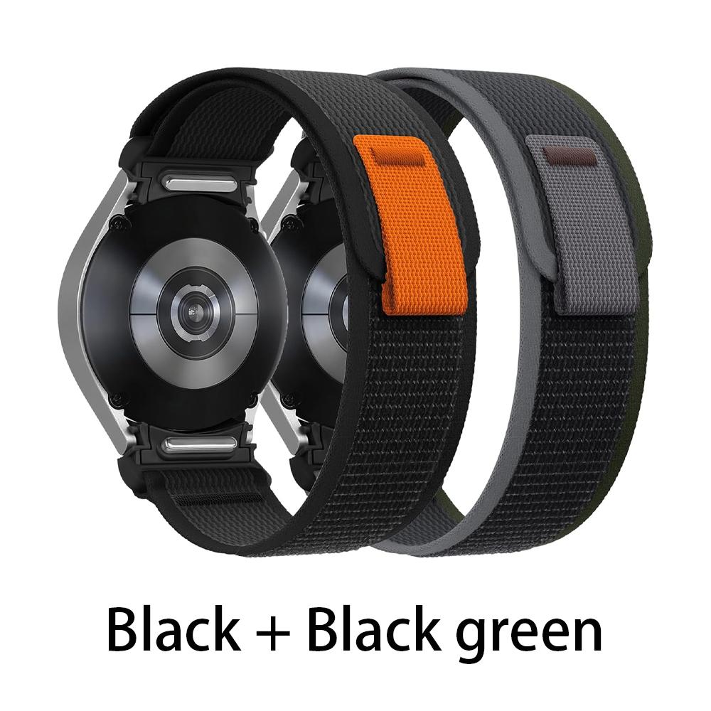 Band for Samsung Galaxy watch 7 FE 6 5 Pro 4 classic 44mm 40mm wrist No gaps Nylon Trail correa bracelet Galaxy watch 7 Strap