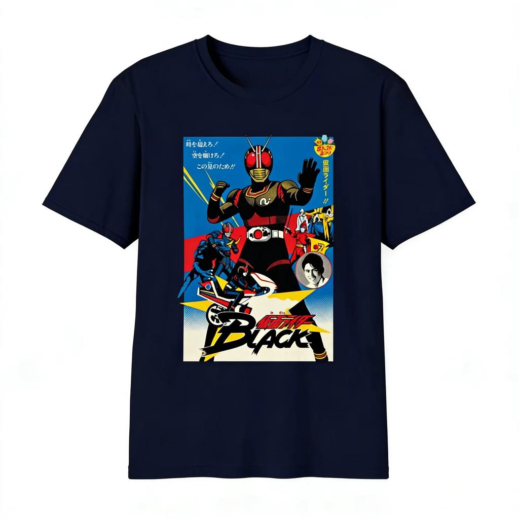 Vintage Classic KaUnisex Rider Series TShirt Unisex Women Retro Anime Streetwear Short Sleeve Crew Neck Cotton Fit Stylish Tee Tops