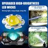 Smart Sensor Headlamp,Multi-Mode Portable Flashlight,Waterproof Type-C Rechargeable,Running,Camping,Cycling,Fishing,Outdoor,BBQ