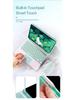 Compatible iPad Air 7th Gen Leather Case with Colorful Backlit Bluetooth Keyboard & Touchpad (10.9")
