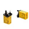 2C2A 120W PD Charger: Dual USB & Type-C 4-Port Adapter for European & American Phones