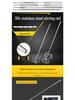 Stainless Steel S-Type Spiral Mixing Rod for Hand Drill