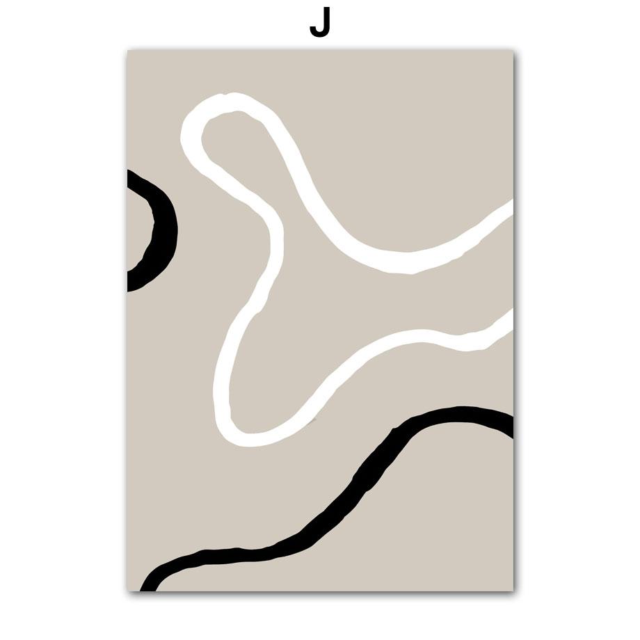 Modern Abstract Line Body Face Vase Minimalism Living Room Decor Posters And Prints Wall Art Canvas Painting Home Wall Pictures