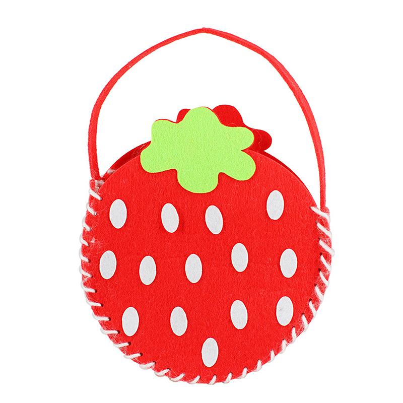 

6 шт. Нетканый материал Сделай сам Шитье Сумка Детское ремесло Игрушка Мультяшное животное Цветок Бабочка Ручная работа Швейная сумка Обучающие игрушки