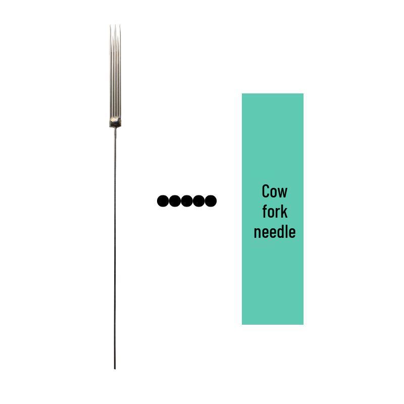 Semi-Permanent Embroidery Needle Set: Mist Eyebrow, Single Needle Cap, 5-Needle Row, Round 3-Needle, Tattoo Tools for Eyebrows.