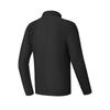 New FILA Knitted Fabric Long-Sleeved Polo Shirt Men's Pitch Black A11M515208FBK