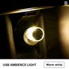 Car USB Interior LED Ambient Light Interior Atmosphere Light Colorful Environment Auto PC Decoration Lamps Computer S5Z2