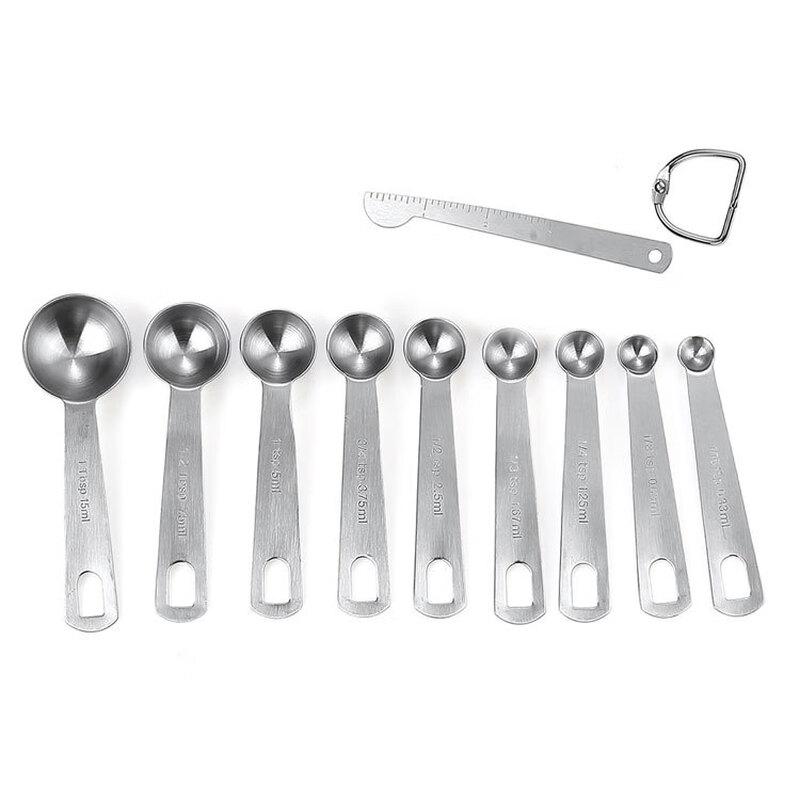 

MDNG 10-Piece Stainless Steel Measuring Spoons Set