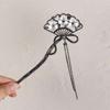 Retro Temperament Hairpin Antique Style Hair Stick Hanfu Step Shake Ancient Fan Fringe Hairpin